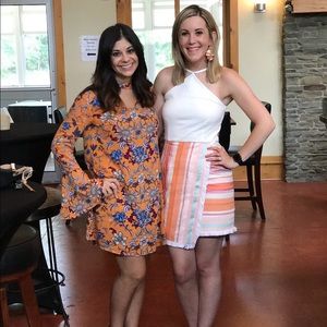 Anthro Kalyn halter dress